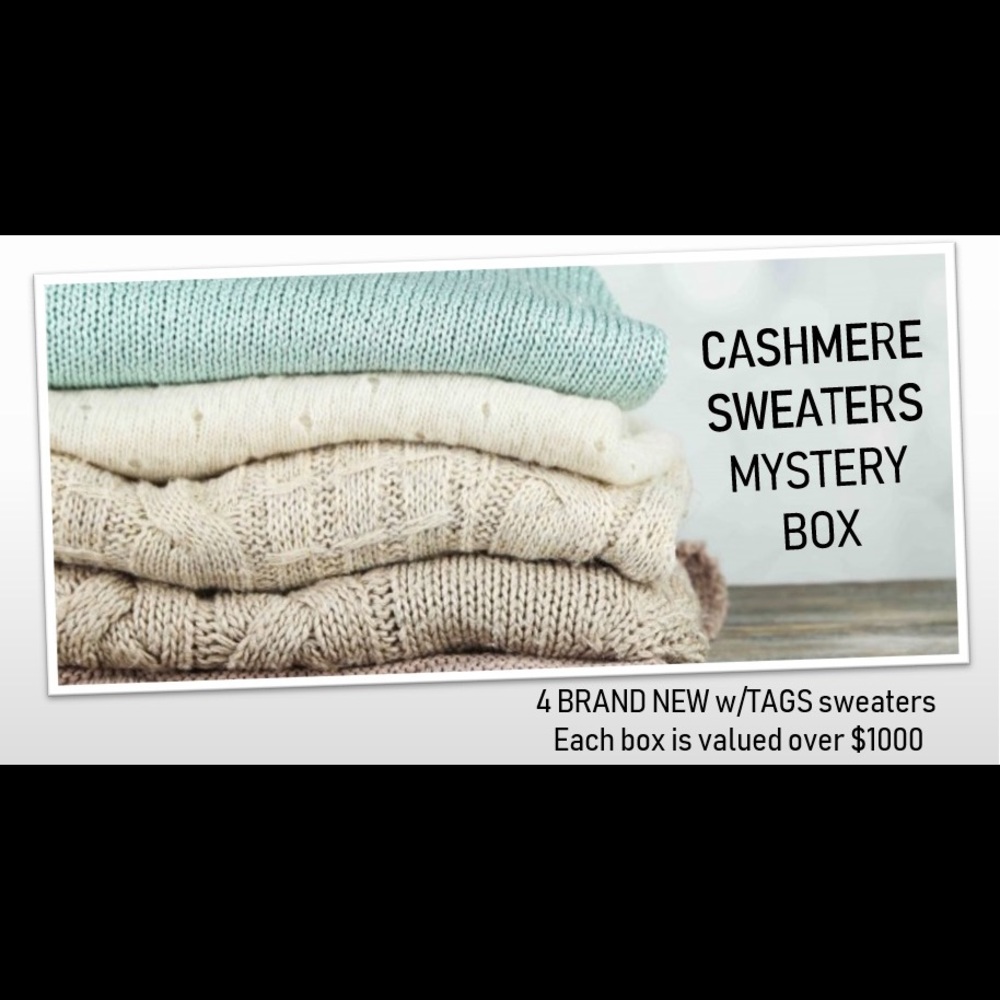 Brand New - Pure Cashmere Sweater MYSTERY BOX